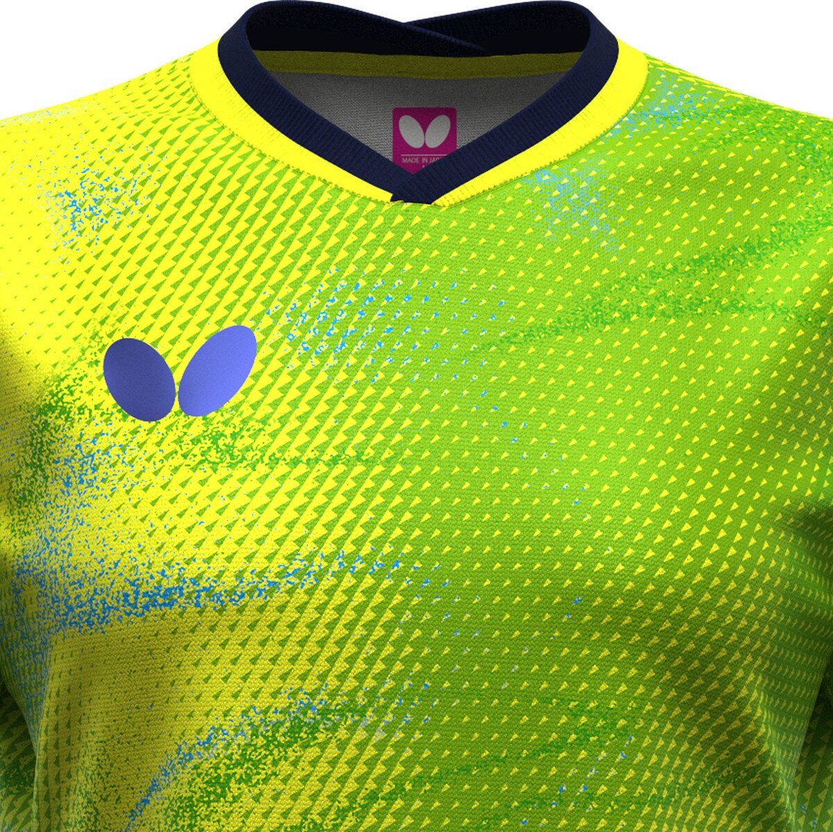 Butterfly Elistar 12 Lady Shirt - Green - Front - Close-Up